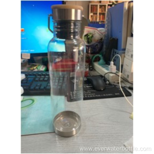750mL Handle Lid Single Wall Water Bottle